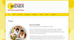 Desktop Screenshot of elena-wiener.de